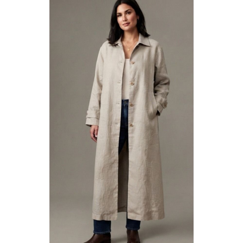 Gap Women's Tan and Cream Coat